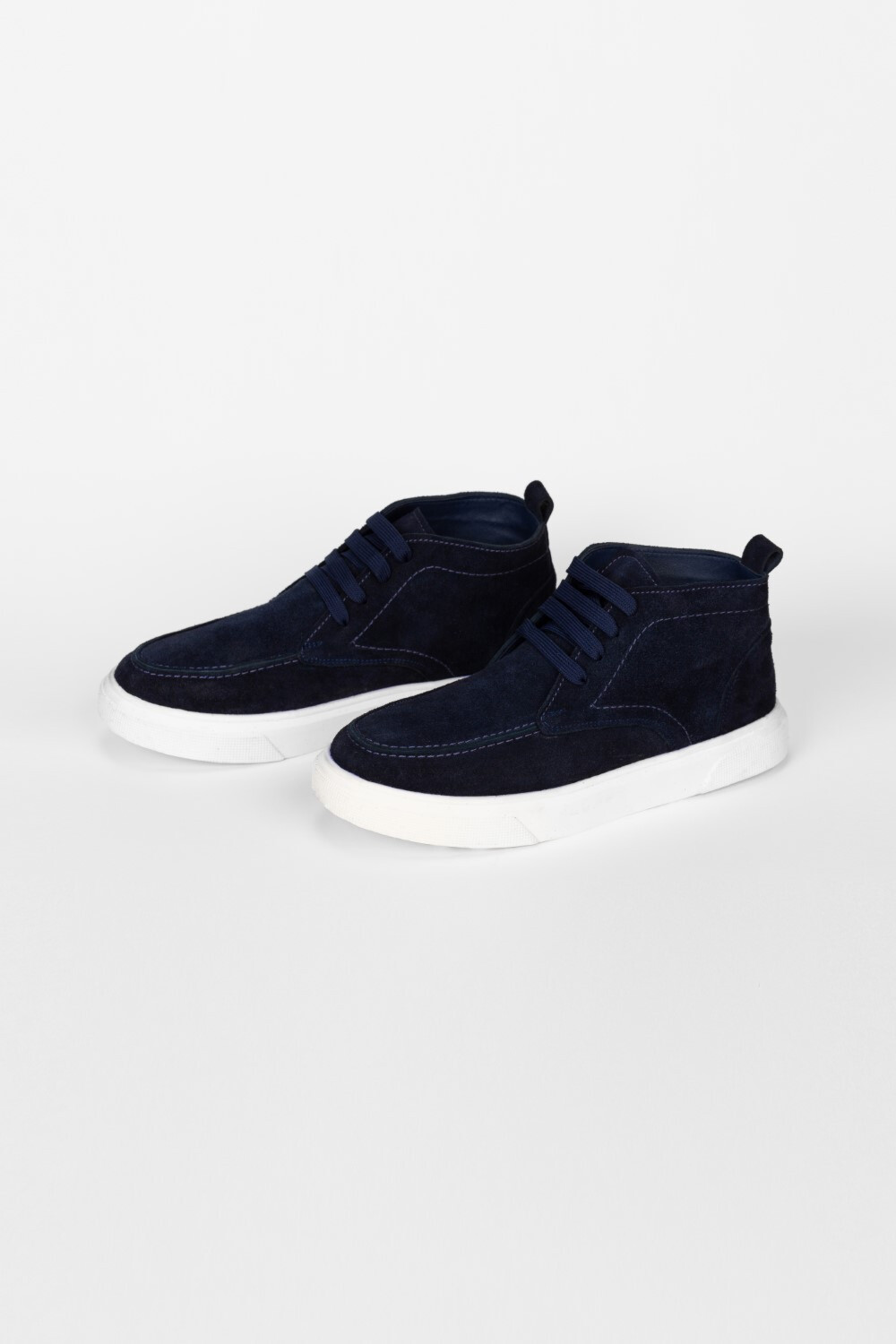 Men's Suede Lace Up Half Boot