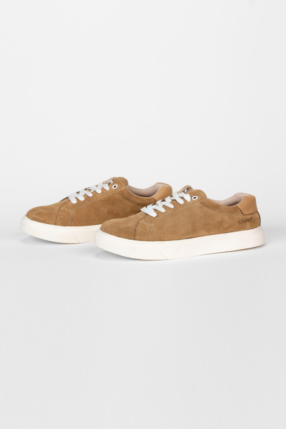 Men's Tomato Suede Lace-Up Sneakers Shoes