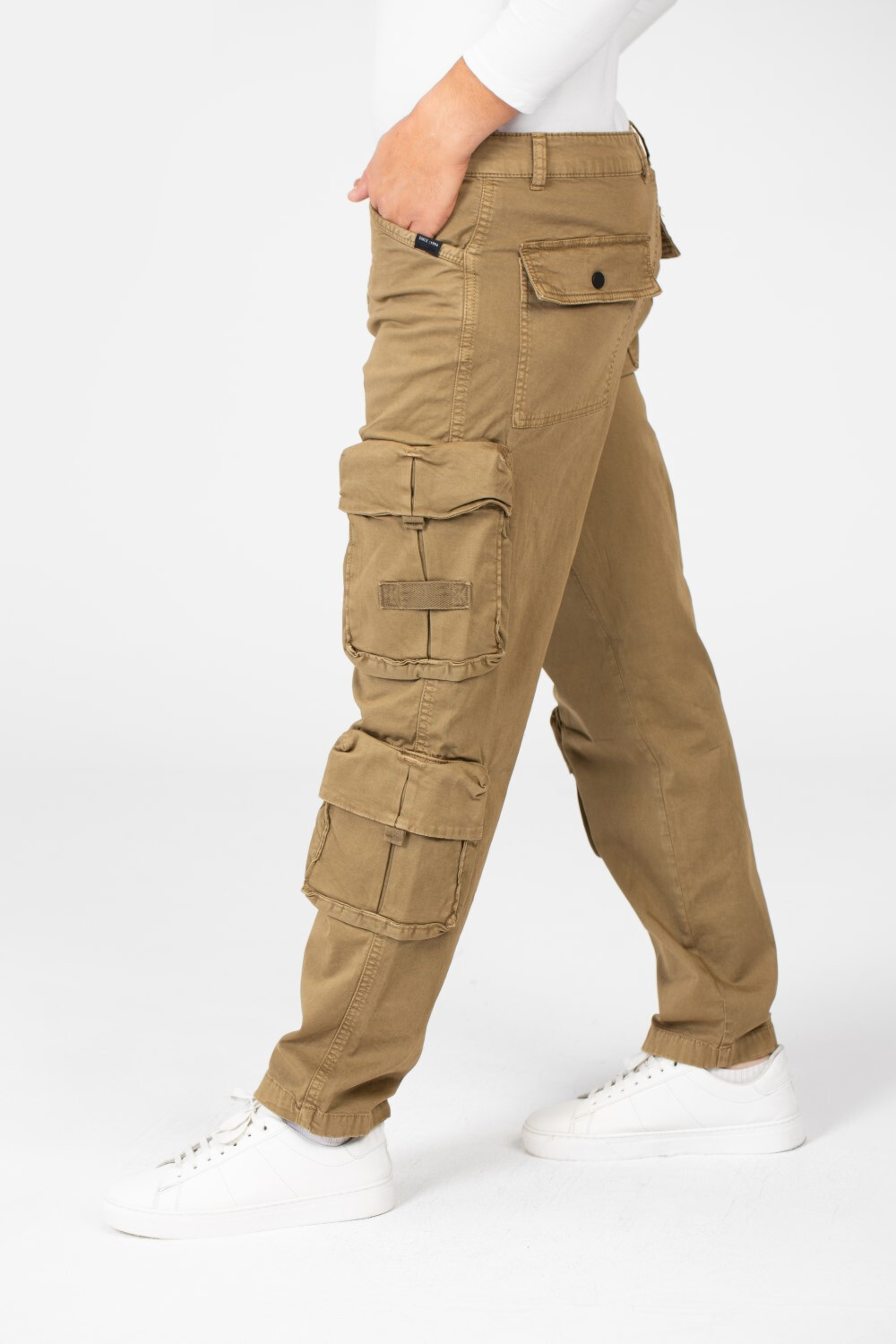 Men's Gabardine Sherwal Pants With Side Pockets