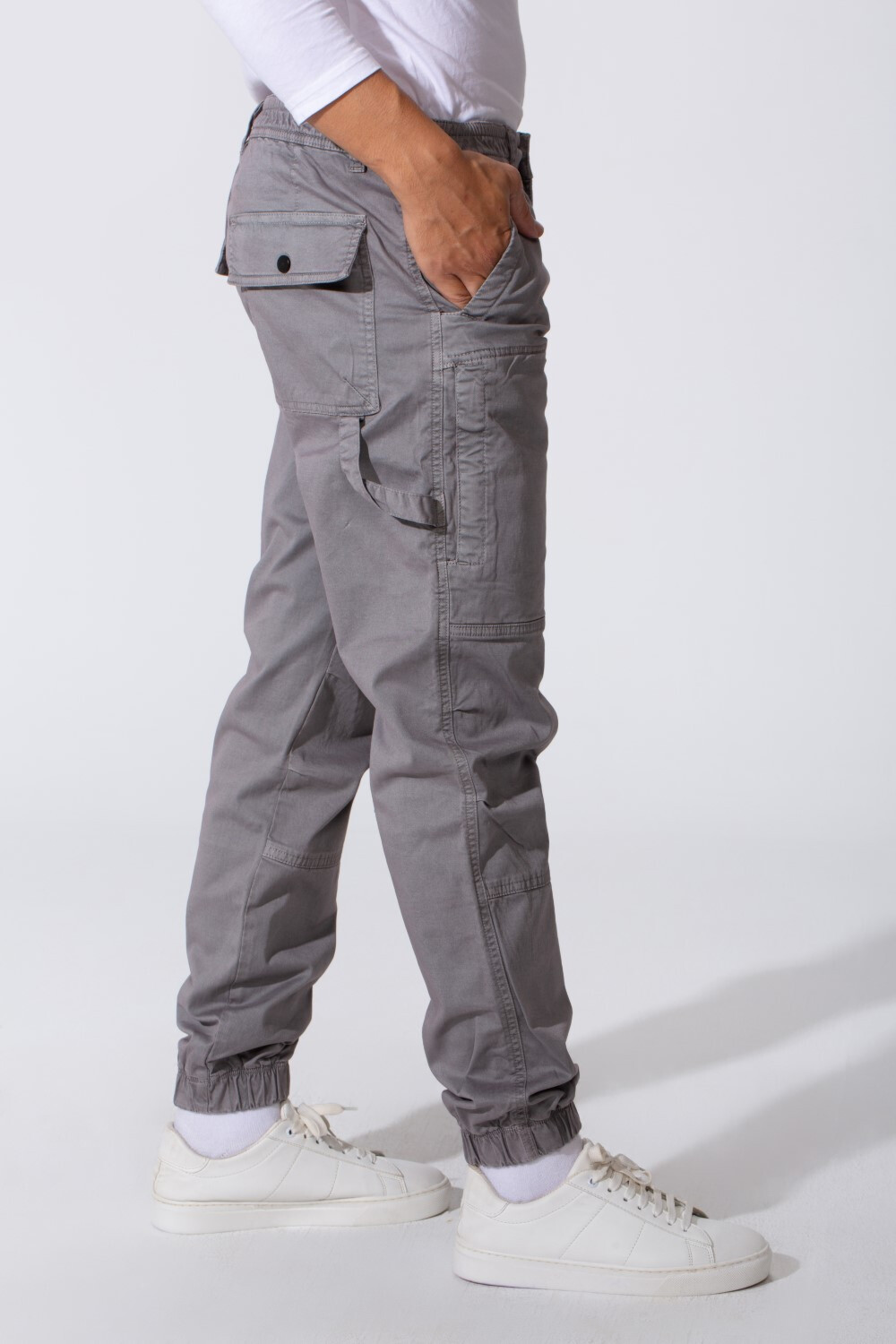 Men's Sharwal Gabardine Trousers Pants With Pockets And Basic Details