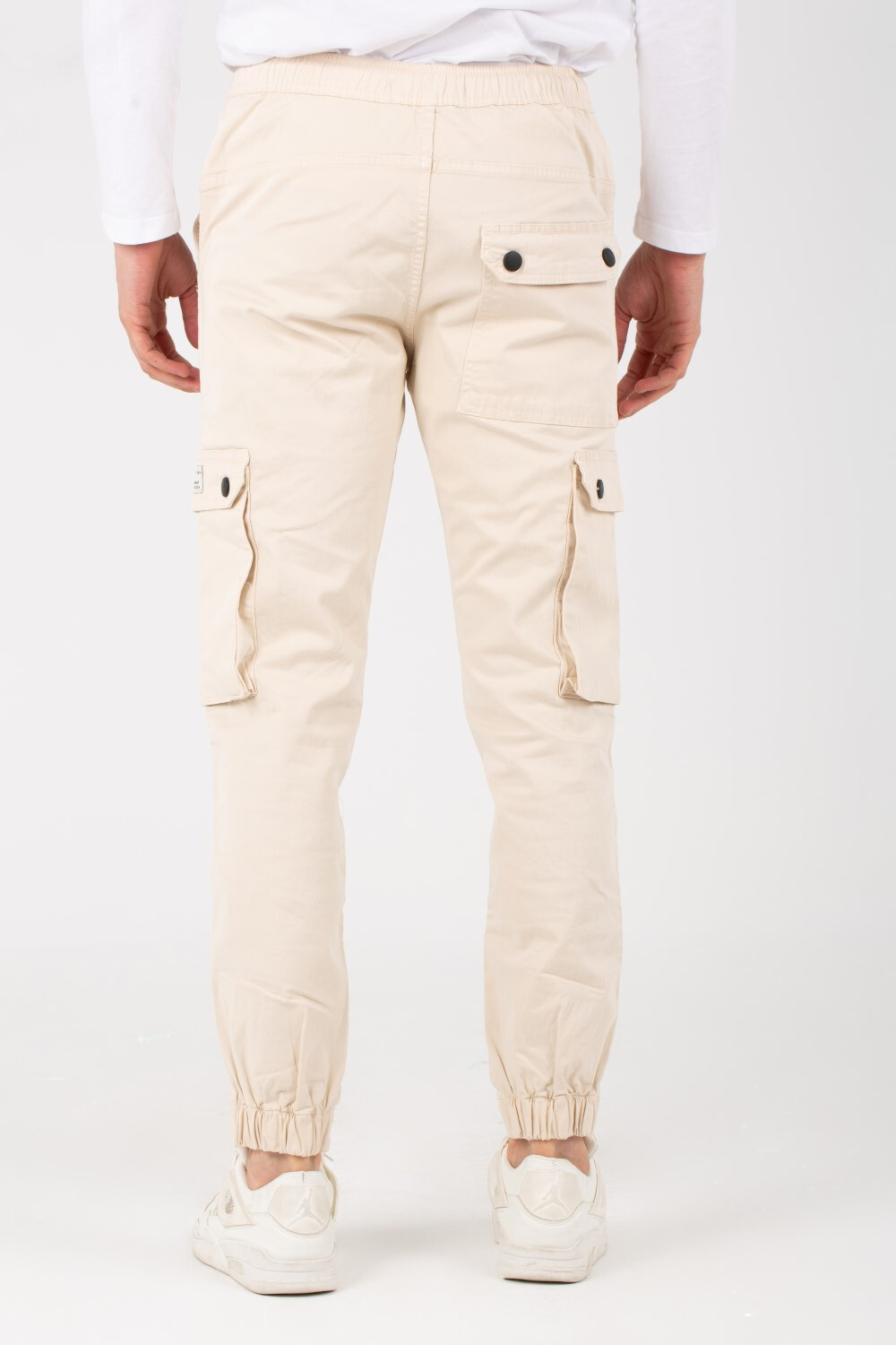 Mens Sherwal Gabardine Pants With Distinctive Side Ppockets