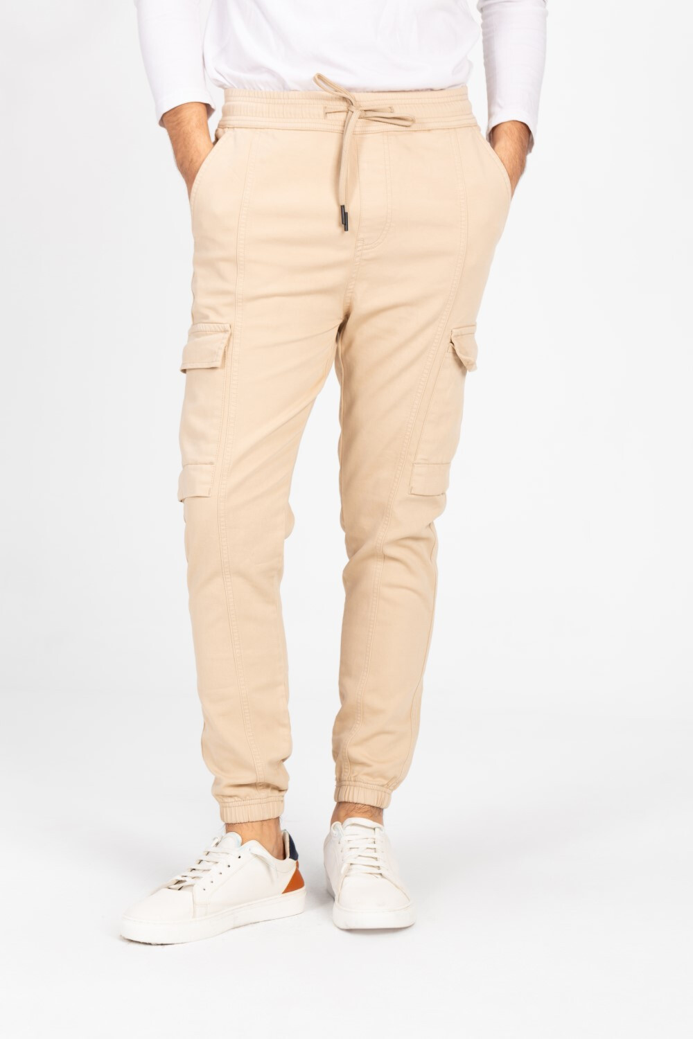 Men's Gabardine Basic Pants In Comfortable And Practical Material