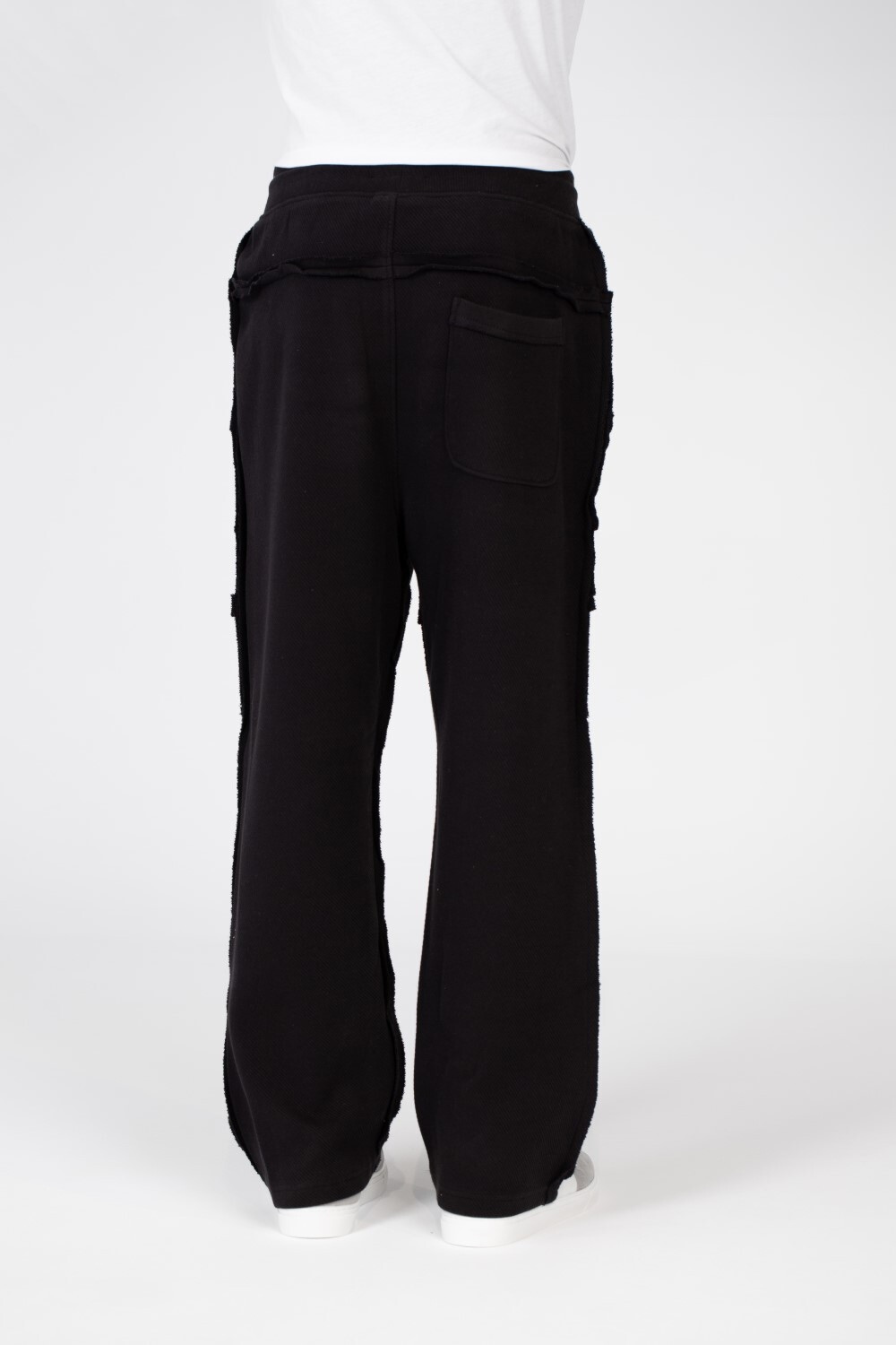 Men's Oversize Sweatpants With A Modern Fit In Melton Material