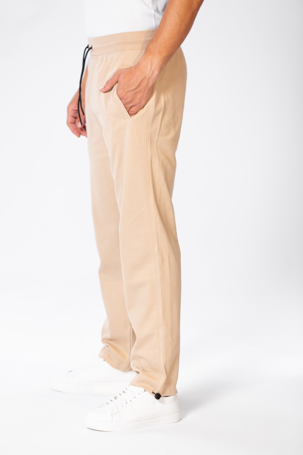 Men's Oversized Sweatpants With Drawstring Closure And Pockets