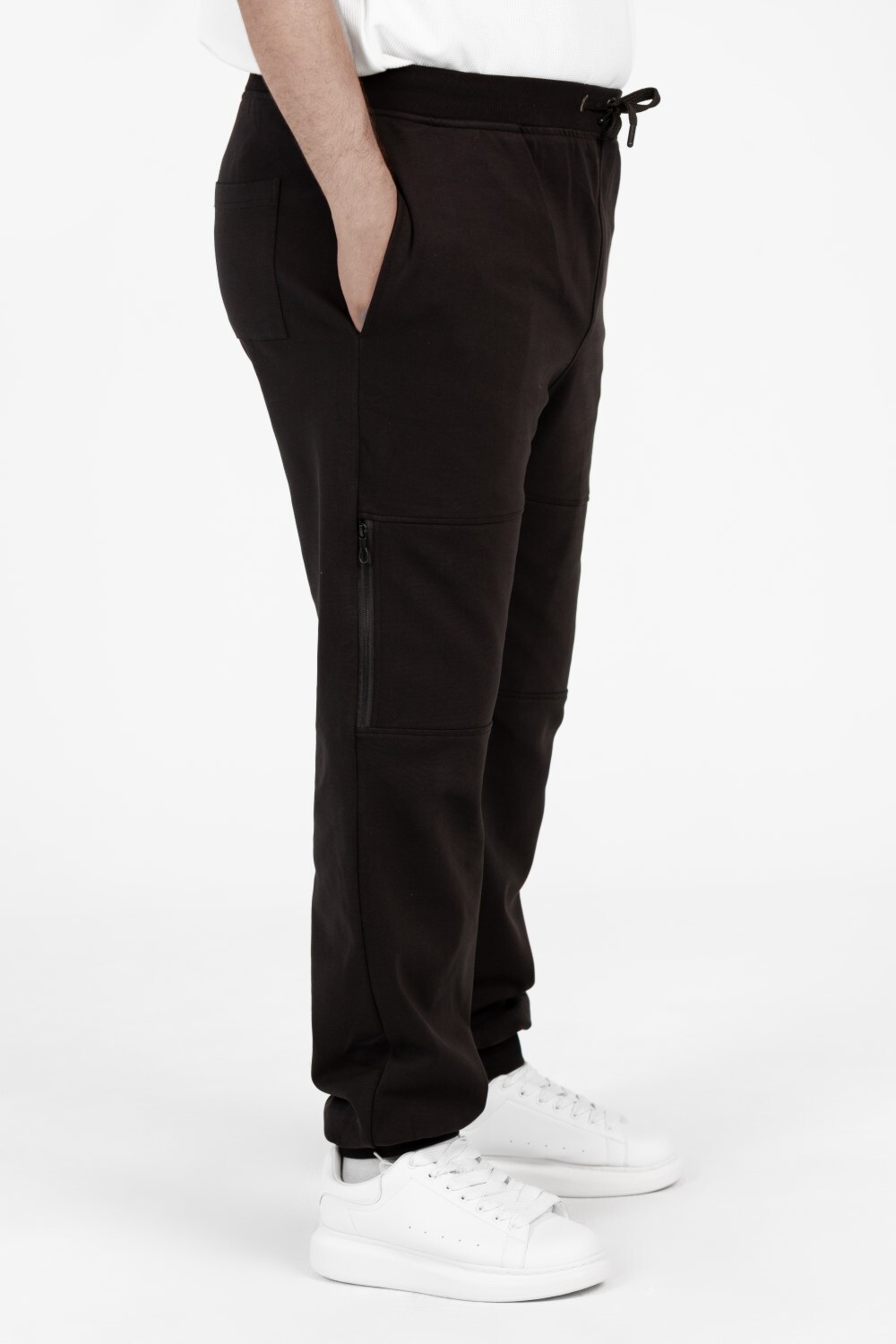 Men's Basic Milton Big Size Sweatpants