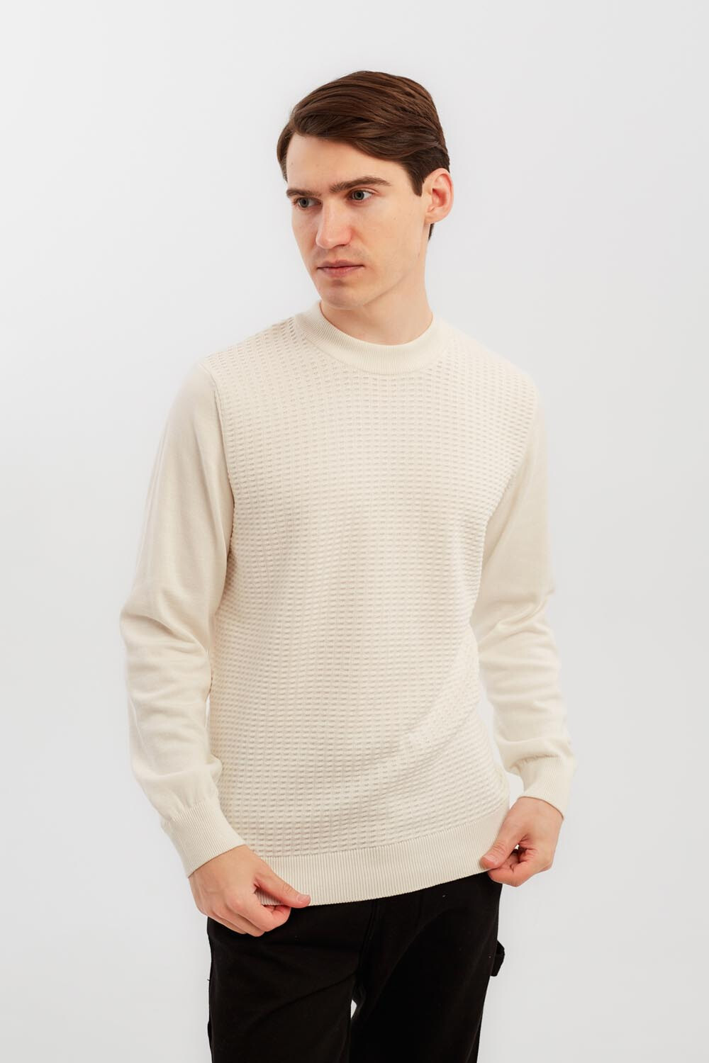 Men's Long Style Made Of Soft Material Basic T-shirt