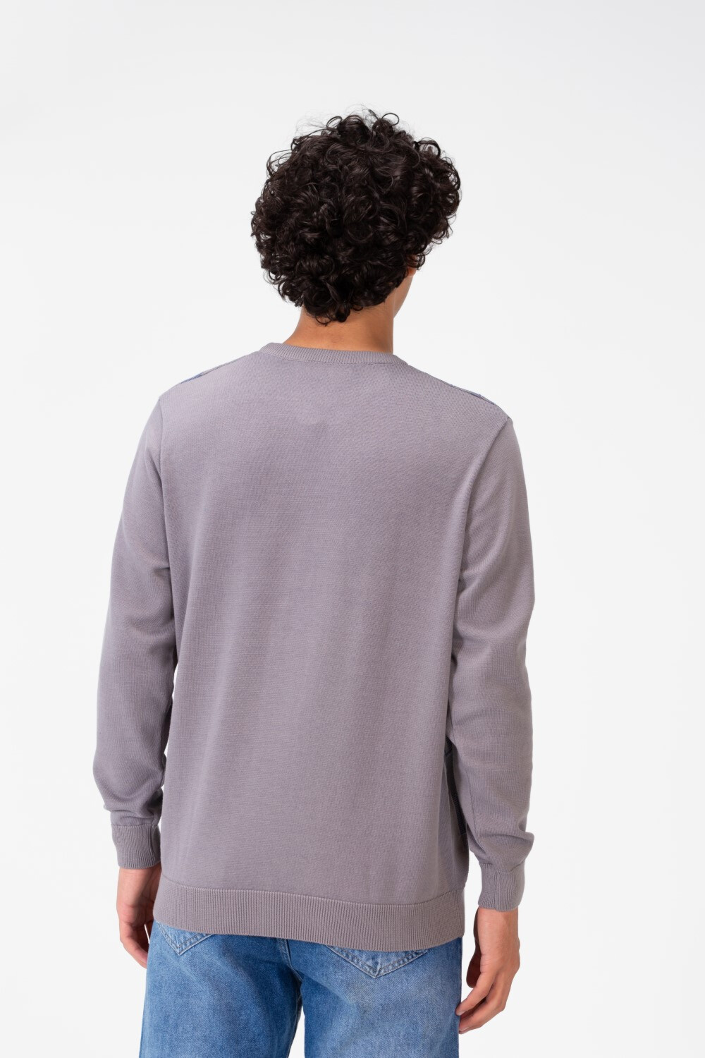 Men's Jakar Printed Pullover With Crew Neck And Long Sleeves
