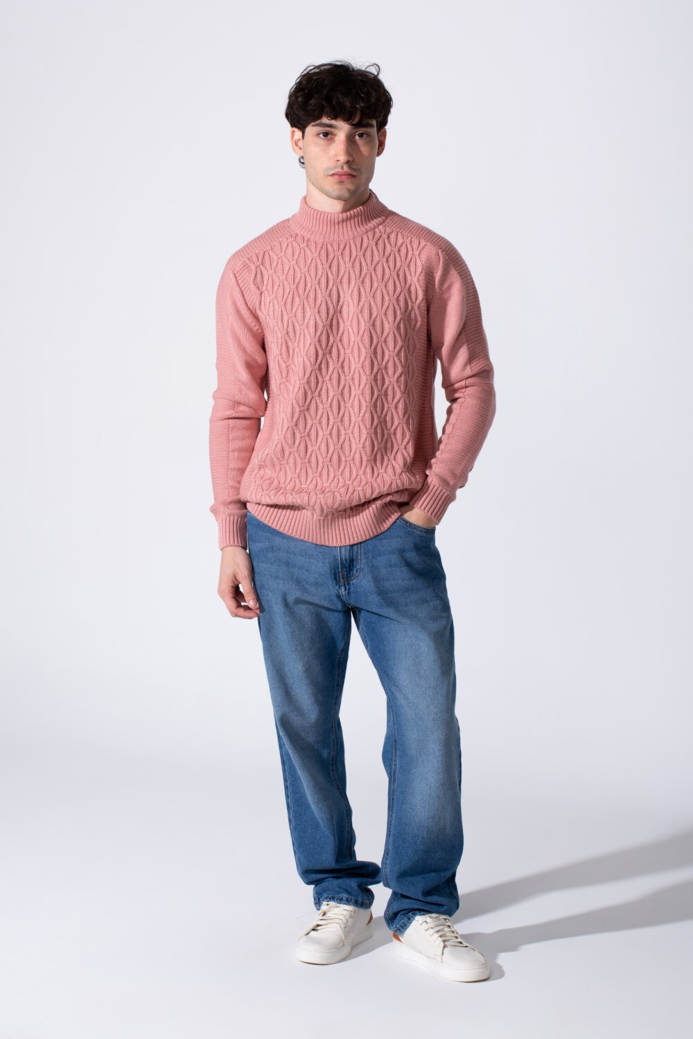 Men's High Quality Slim Fit Long Sleeves Pullover In Breathable Material