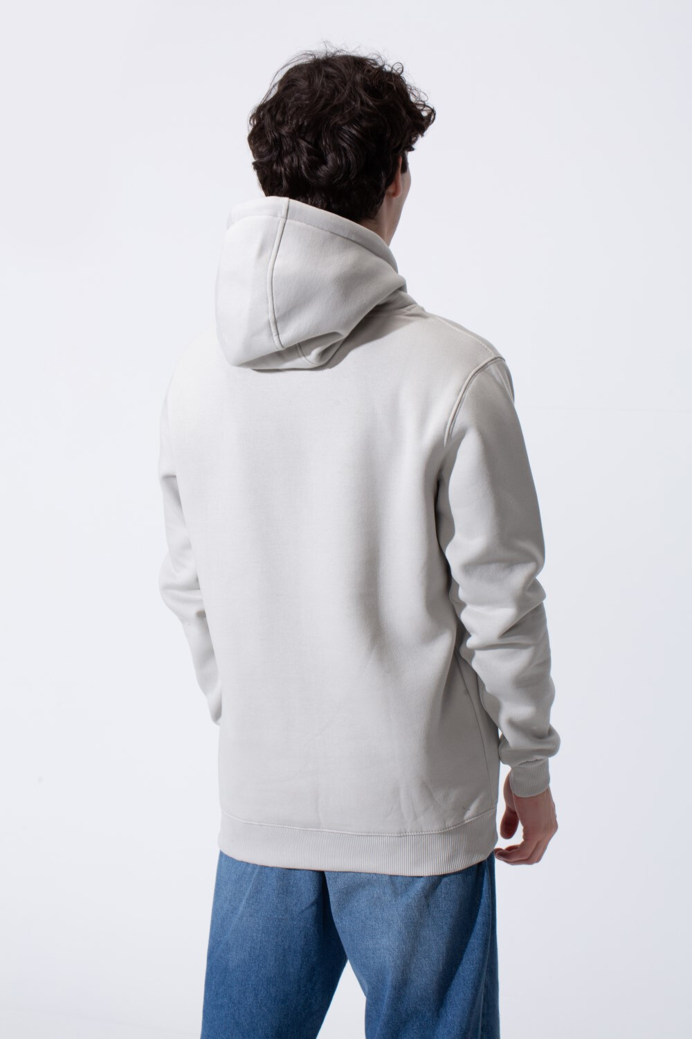 Men's Slim Fit Hoodie Sweatshirt With A Front Kangaroo Pocket