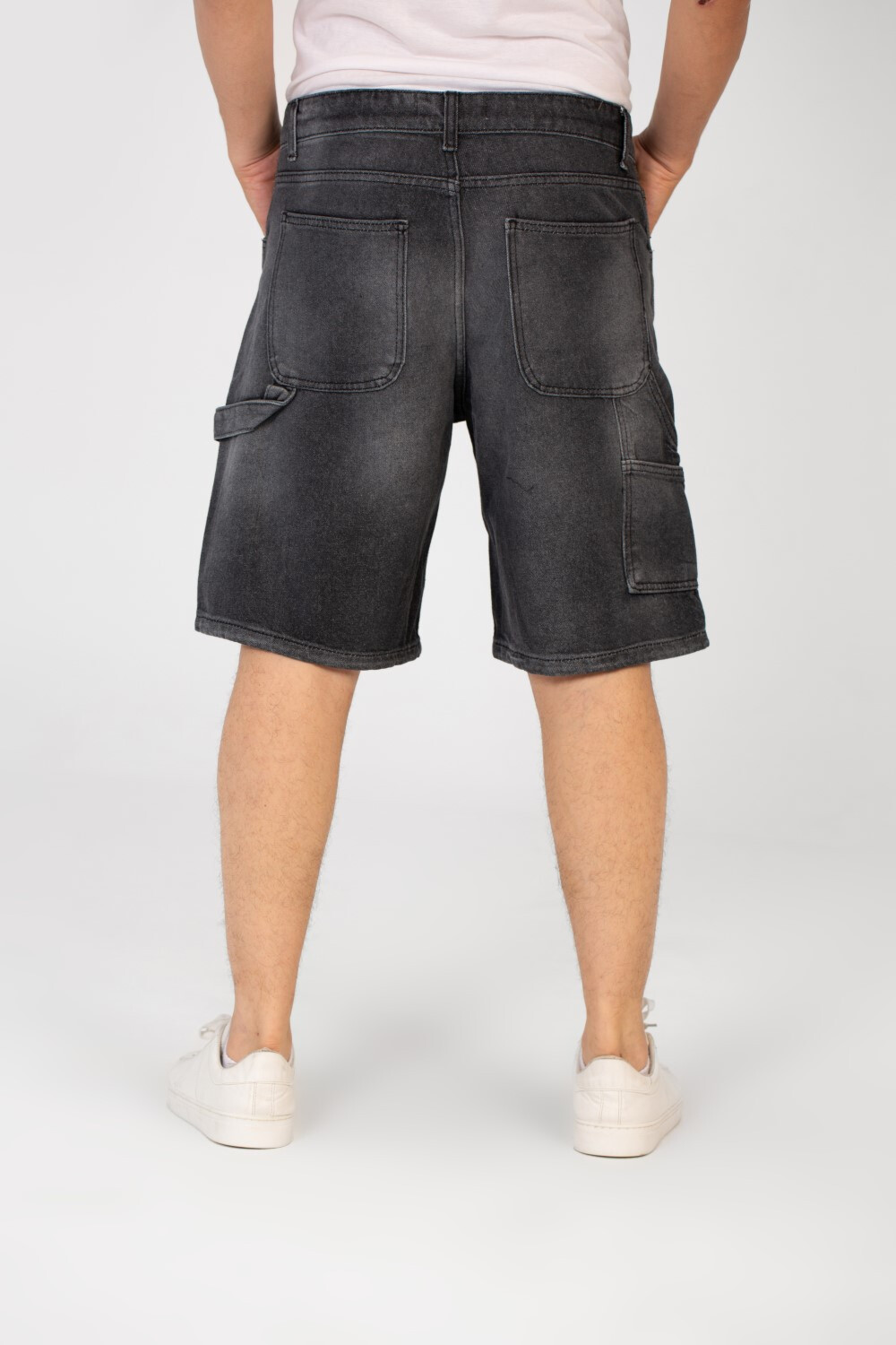 Men's Laser Jeans Modern Short With Pockets And High Quality Material