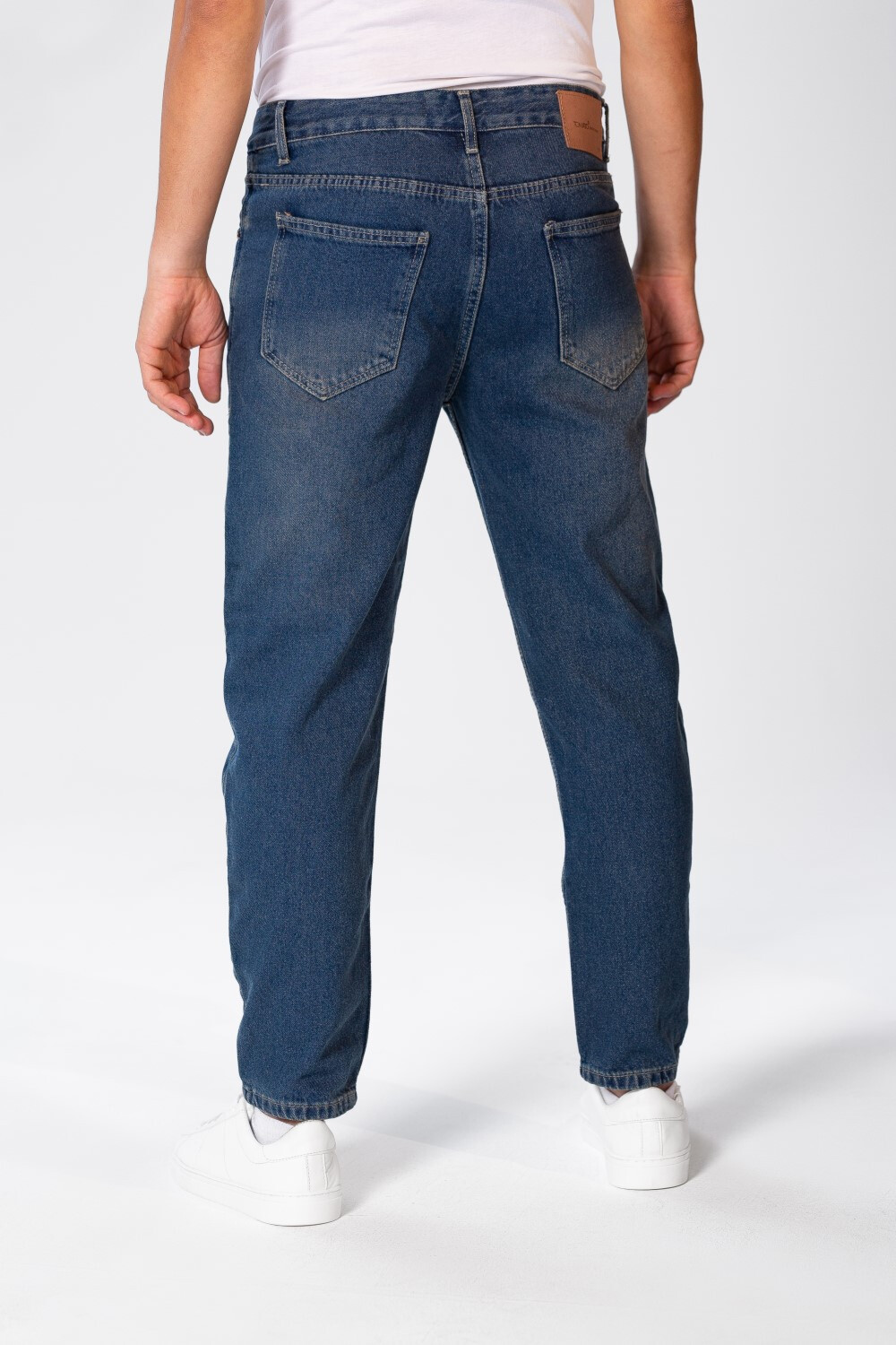 Men's Boyfriend Jeans Pants With Five Pockets And Trendy Fit