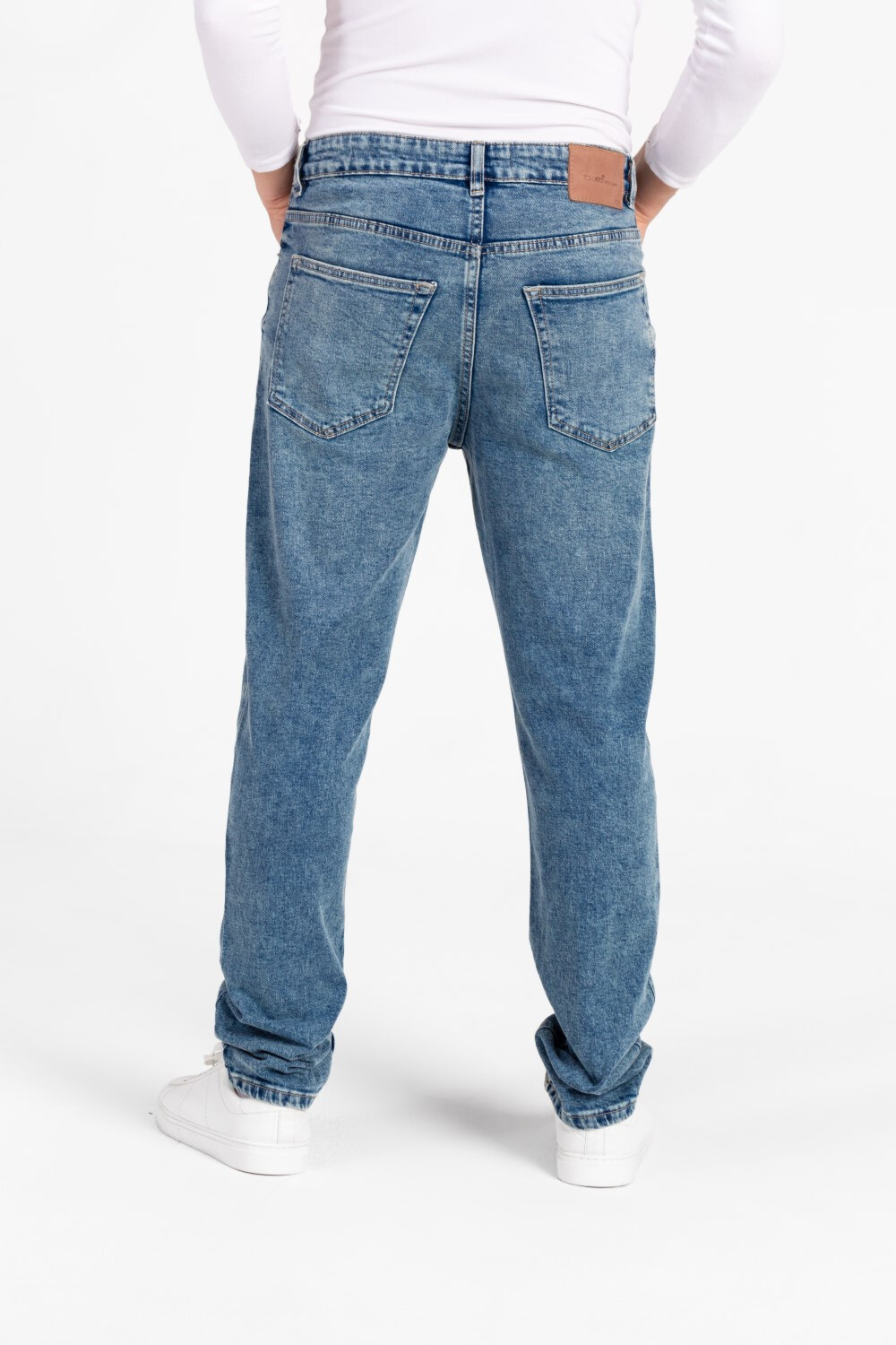 Men's Used Slim Fit Five Pocket Jeans Pants
