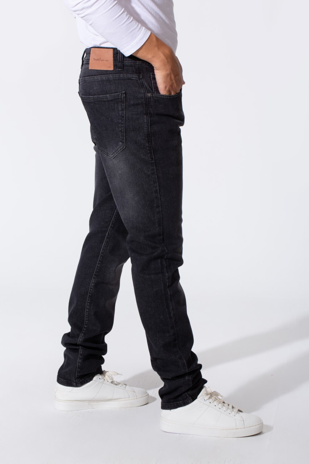 Men's Used Tomato Slim Fit Jeans Pants Trouser With Pockets