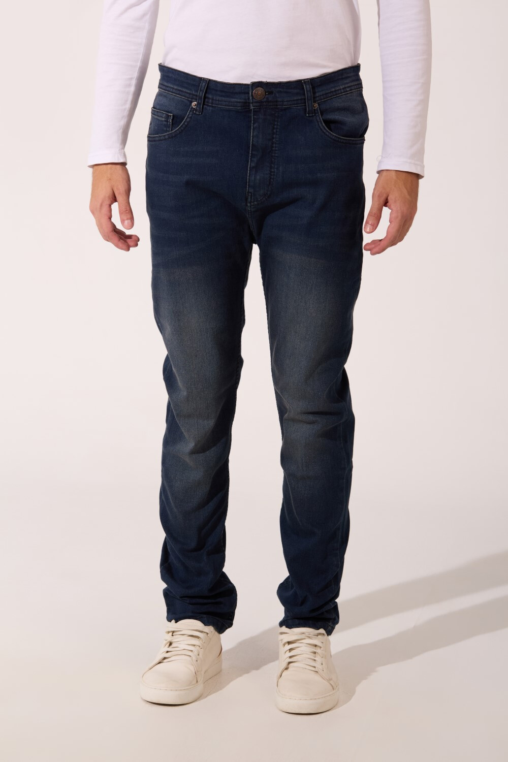 Men's Used Slim Fit Royal Blue Jeans Pants