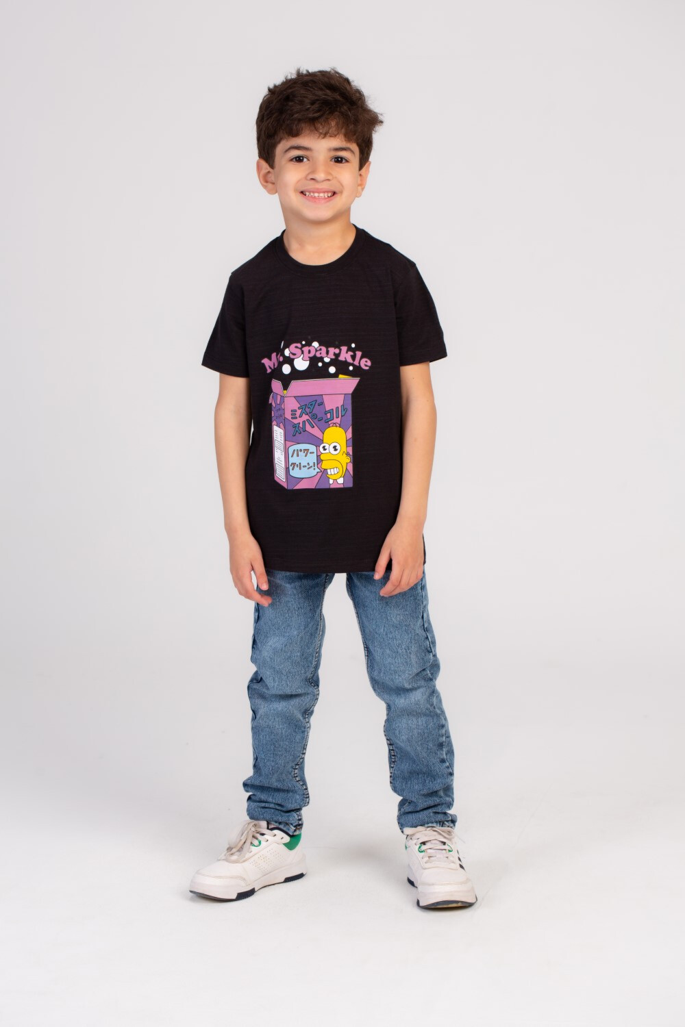 Boy's Front & Back Printed Regular Fit Made Of Soft Cotton For Ultimate Comfort T-shirt