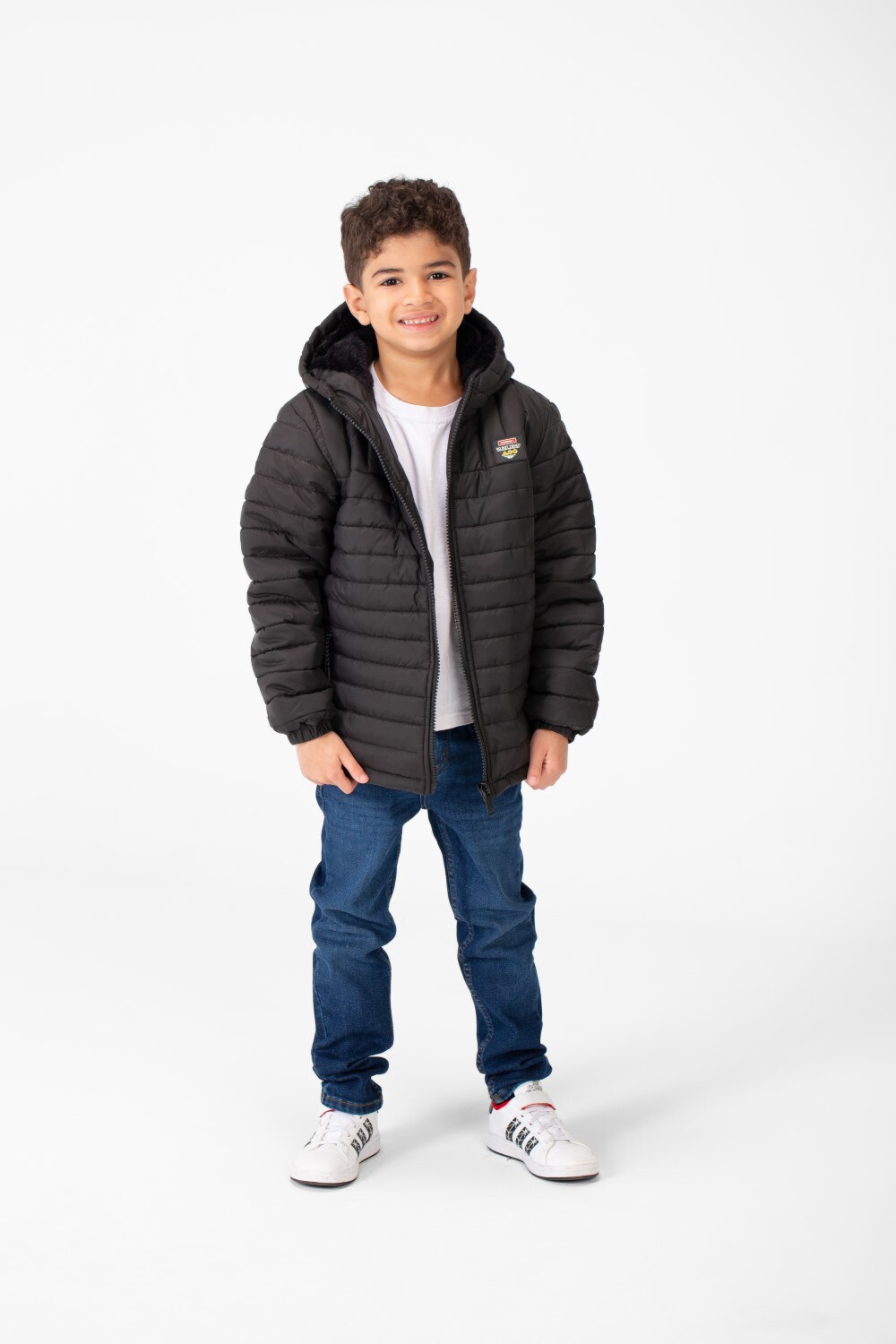 Boy's Tomato Waterproof Puffer Jacket