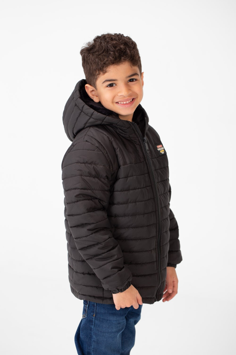 Boy's Tomato Waterproof Puffer Jacket