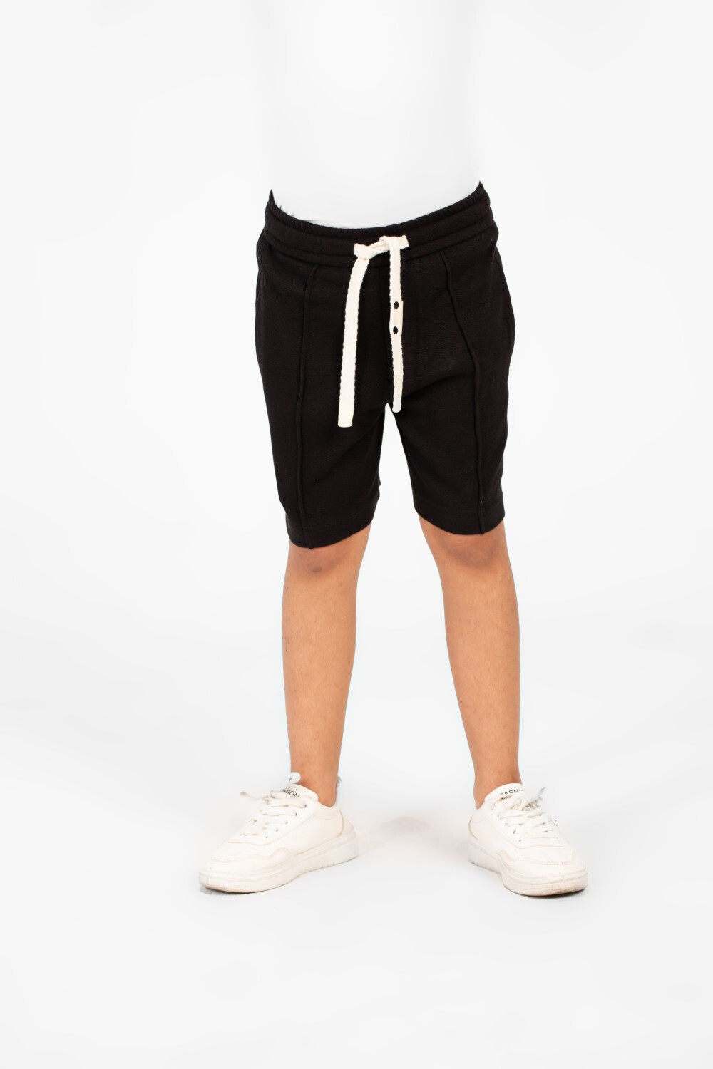 Boy's Milton Short With Elastic Waistband And Side Pockets In Modern Design