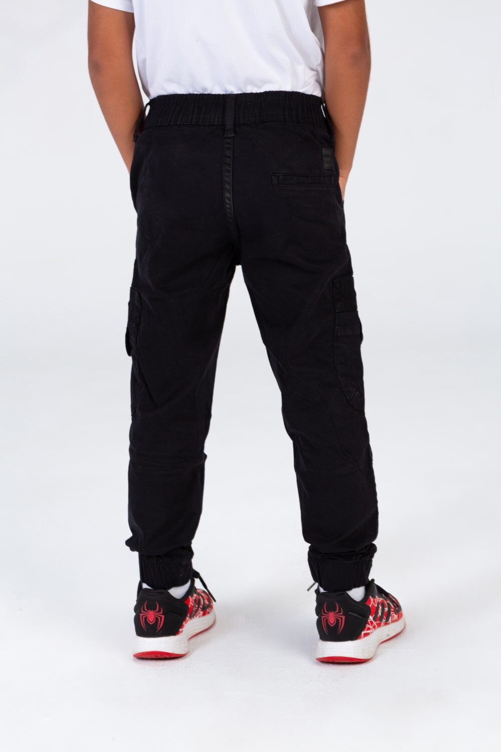 Boys Sherwal Pants With An Elasticated Waistband And Unique Modern Side Pockets