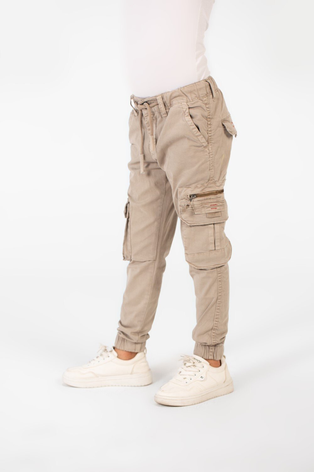 Boy's Gabardine Sherwal Pants Modern Side Pockets For Everyday Wear